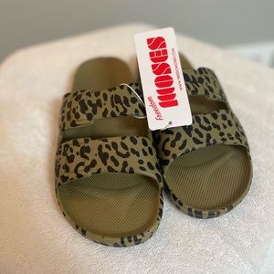 Brand New with Tags- Freedom Moses - Green Leopard